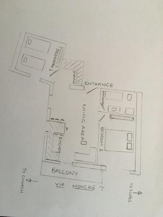 דירות Oulx Casa Della Nonna מראה חיצוני תמונה